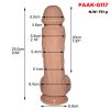 FAAK-G117 25.5cm Realistic Dildo - Image 2