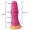 FAAK-G123 Realistic  Aligator Head Shape  Penis with Anal Plug - Image 5