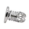 FRRK-47 Round Ring 304 Stainless Steel Chastity Cage - Image 4