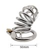 FRRK-47 Round Ring 304 Stainless Steel Chastity Cage - Image 7
