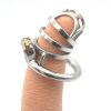 FRRK-08 Round Ring 304 Stainless Steel Chastity Cage - Image 5