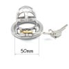 FRRK-04 Round Ring 304 Stainless Steel Chastity Cage - Image 4