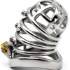 FRRK-70C Curved Ring 304 Stainless Steel Chastity Cage
