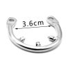 FRRK-11 Round Ring 304 Stainless Steel Chastity Cage - Image 8