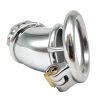 FRRK-17 Round Ring 304 Stainless Steel Chastity Cage - Image 4