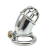 FRRK-17 Round Ring 304 Stainless Steel Chastity Cage - Image 6