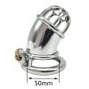 FRRK-17 Round Ring 304 Stainless Steel Chastity Cage - Image 9