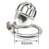 FRRK-16 Round Ring 304 Stainless Steel Chastity Cage - Image 3