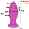 CHGD002 12.5cm Stimulative Pinecone  Anal Plug Massage Tool - Image 6