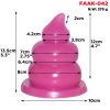 FAAK042 12cm Faeces Shape Anal Plug - Image 5