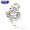 FRRK-08 Round Ring 304 Stainless Steel Chastity Cage - Image 7