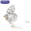 FRRK-08 Round Ring 304 Stainless Steel Chastity Cage - Image 9