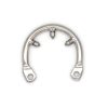FRRK-06C Curved Ring 304 Stainless Steel Chastity Cage - Image 8
