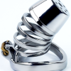FRRK-84C Curved Ring 304 Stainless Steel Chastity Cage