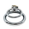 FRRK-122 Round Ring 304 Stainless Steel Chastity Cage - Image 2