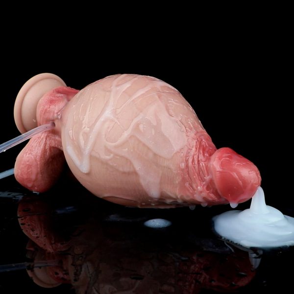 Inflatable-Squirting Dildos, Lifelike Sex Toys With Hand-pump - Image 8
