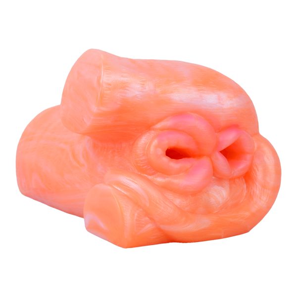 GEEBA-V6215 orange cat Fantasy Masturbator for men - Image 5