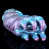 GEEBA-6196 Red clam Devil's claw shape masturbators