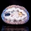 GEEBA-6503 Pearl bow Masturbators for men
