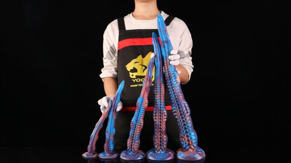 YC-2155 Monster Octopus Tentacle Silicone Long Dildo - Image 8