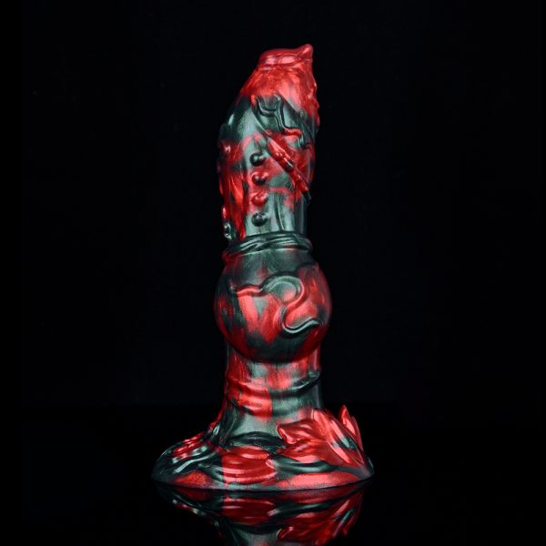 N-5189 Hellfire Dog Monster Penis Fantasy Dildo Silicone Soft Dildo - Image 6