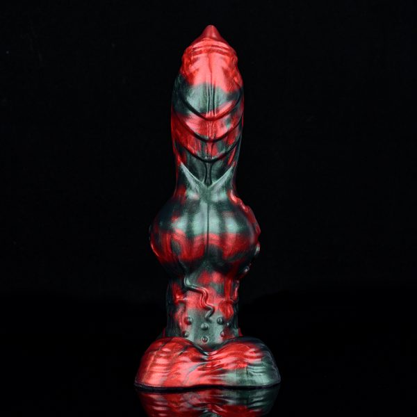 N-5187 Red Devils Sampson Monster Penis Fantasy Dildo Silicone Dildo - Image 2