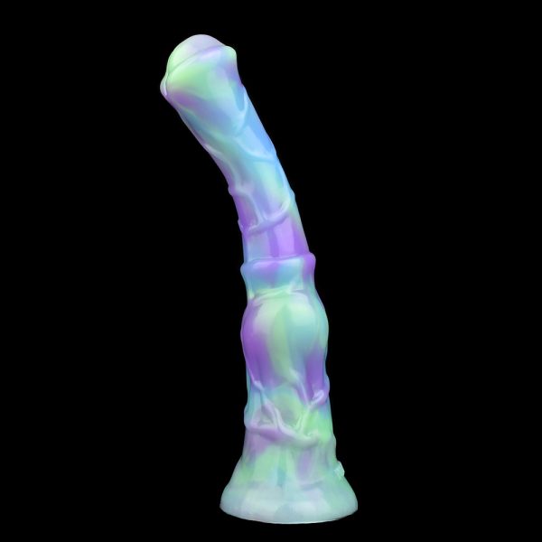 YC-2160LSA Fantasy Yellow Stallion Penis Silicone Dildo For Woman - Image 3