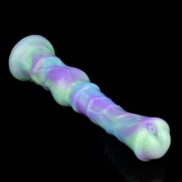 YC-2160LSA Fantasy Yellow Stallion Penis Silicone Dildo For Woman - Image 4