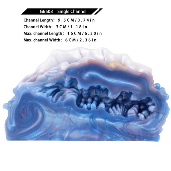 GEEBA-6503 Pearl bow Masturbators for men - Image 3