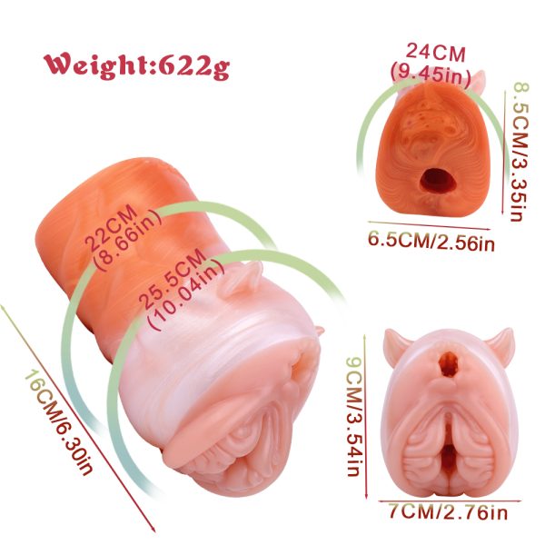 GEEBA-6242 Red fox fantasy Masturbator - Image 2