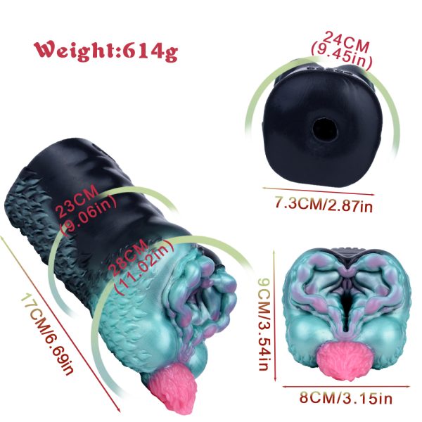 GEEBA-6247 Horned Horse Masturbator for men - Image 2