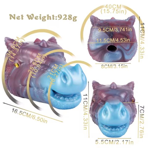 GEEBA-6605 Dragon head shape Masturbators - Image 2