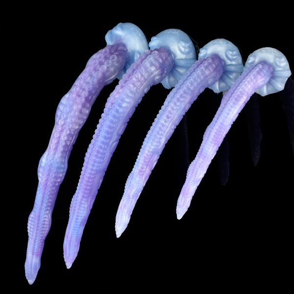 YC-2155 Monster Octopus Tentacle Silicone Long Dildo - Image 4