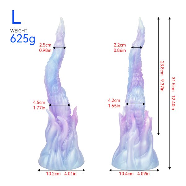 DL-C2008 Second Dimension Deer Penis  Silicone Dildo For Woman - Image 6