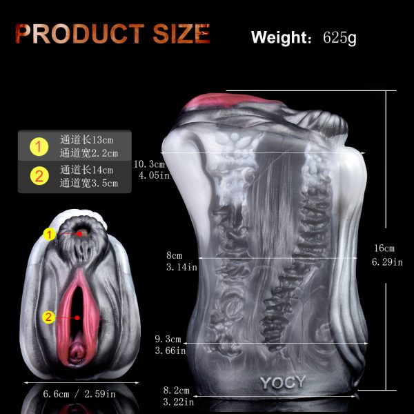 YOCY-2314 Liquid silicone Masturbator for men - Image 2