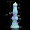 YC-2164LSA Lotus Wolf Penis Woman Masturbatuion Silicone Dildo - Image 7