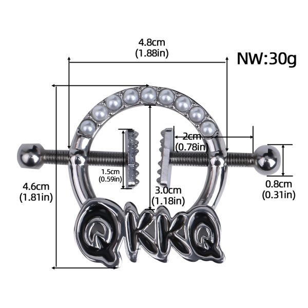 QKKQ-C8055 Nipple Clamps Spike From QKKQ - Image 2