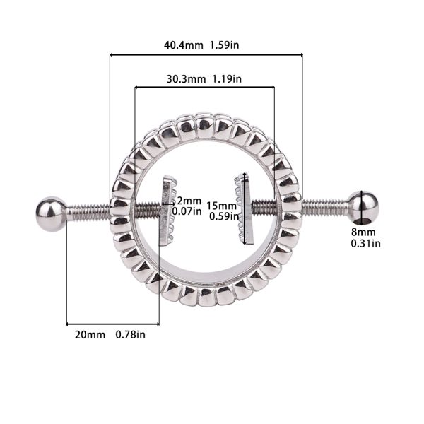 QKKQ-C8019 Nipple Clamps Overflowing Path - Image 4