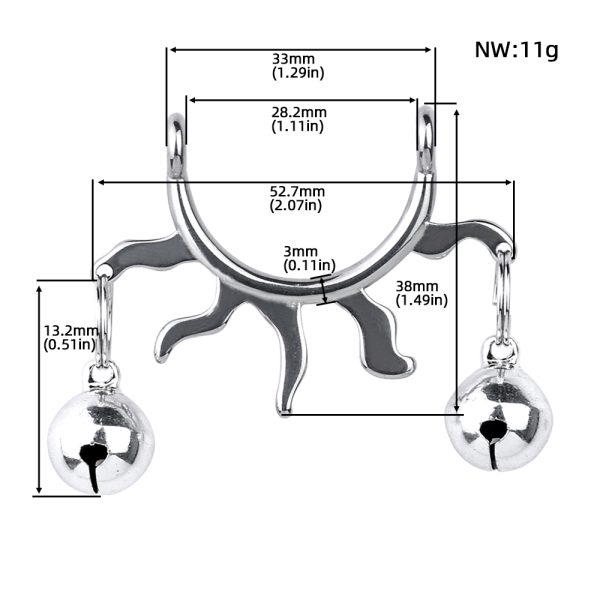 QKKQ-C8025 Binding Breast Clips - Image 2