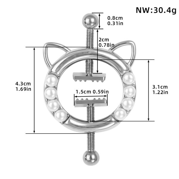 QKKQ-C8032 Adult Erotic Toys Nipple Clips - Image 2