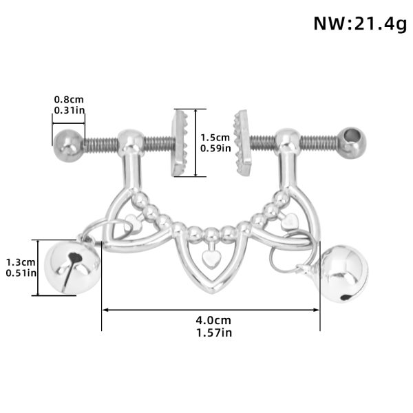 QKKQ-C8037 adult toys bondage nipple clamps - Image 2