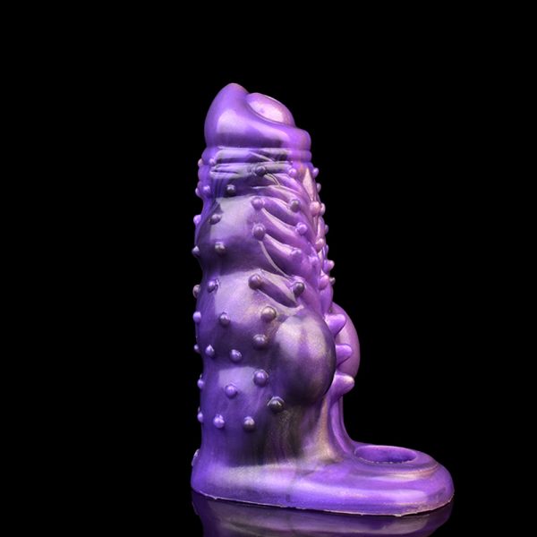 YC-2220 Wolf Teeth Sleeve-Menz Fantasy Penis Alien Sleeve - Image 5
