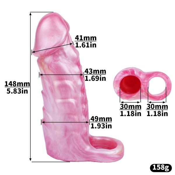 FRRK-314 New Fantasy Dick Sleeve for Male Extender - Image 5