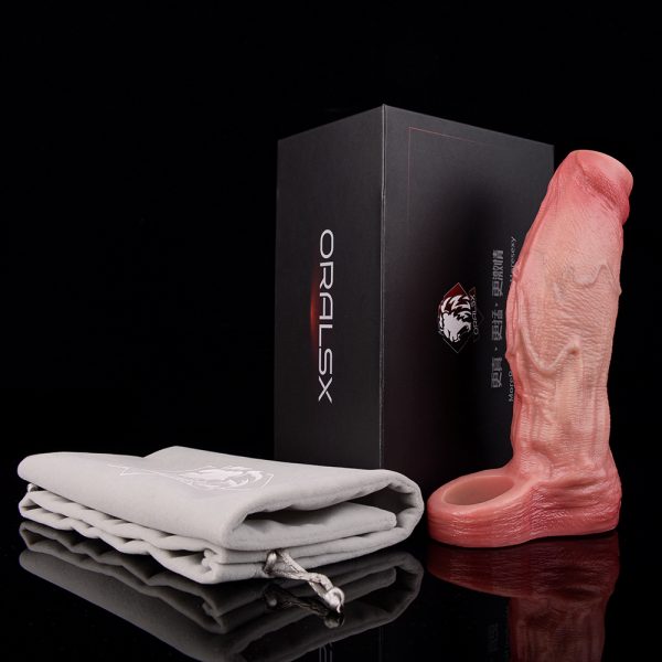 OS-ADL5034 Akbar Silicone Cock Sleeve for Men Sex Game - Image 3