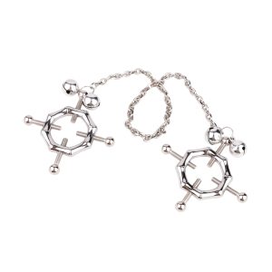 QKKQ-C8003  Nipple Clamps Blowing Bamboo Silk Wheel