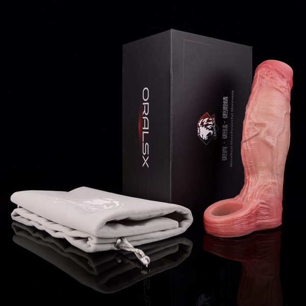 OS-ADL5031 Charlemagne Realistic Cock Sleeve for Male Enlargement - Image 3