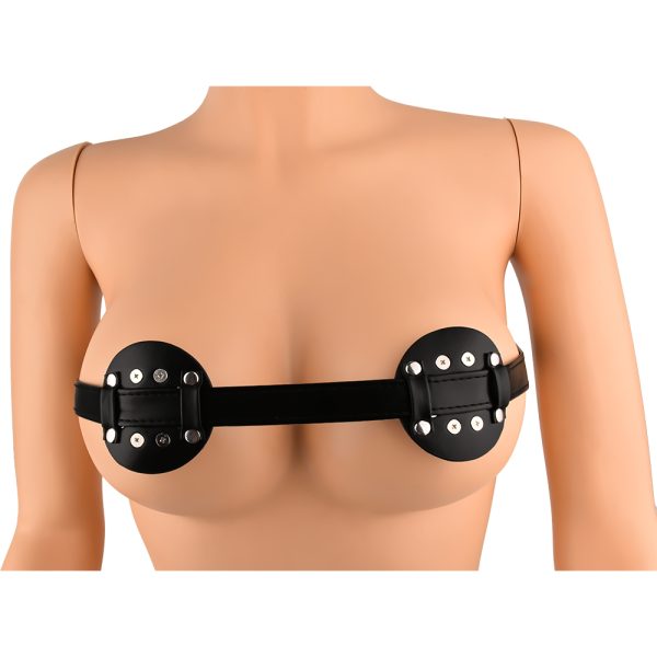 QKKQ-B8089 Nipple Clamps Spiked Breast Binder
