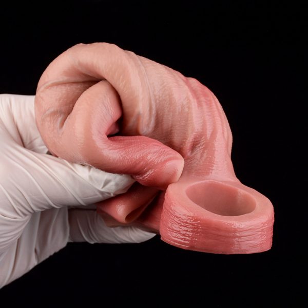 OS-ADL5034 Akbar Silicone Cock Sleeve for Men Sex Game - Image 4