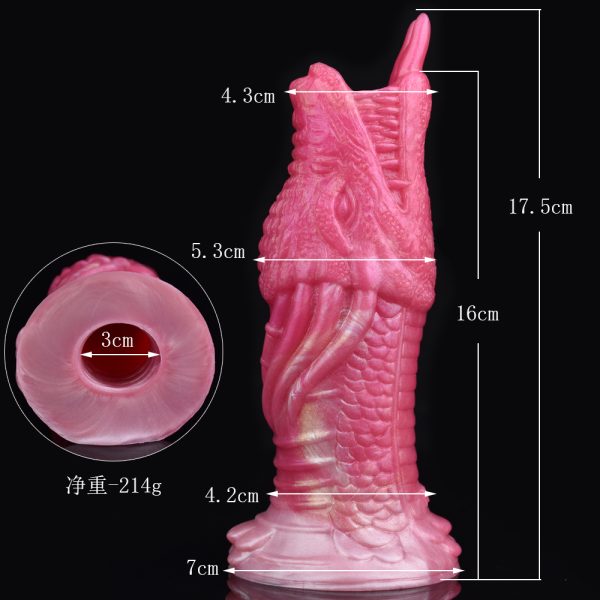 YC-2147 Conquered Dragon Fantasy Penis Sleeve - Image 5