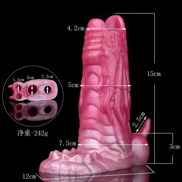 YC-2221 Fiery Dragon-AK Fantasy Cock Sleeve - Image 5